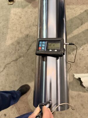 Купить Индукционный закаленный HRC 55-63 Chrome Piston Rod с твердым слоем хрома 20-50μm и зеркально полированной поверхностью Ra 0.2-0.4 Производство в сети