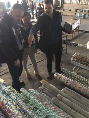 Конструкция высокопрочные полые стальные стержни Круглая форма на заказ